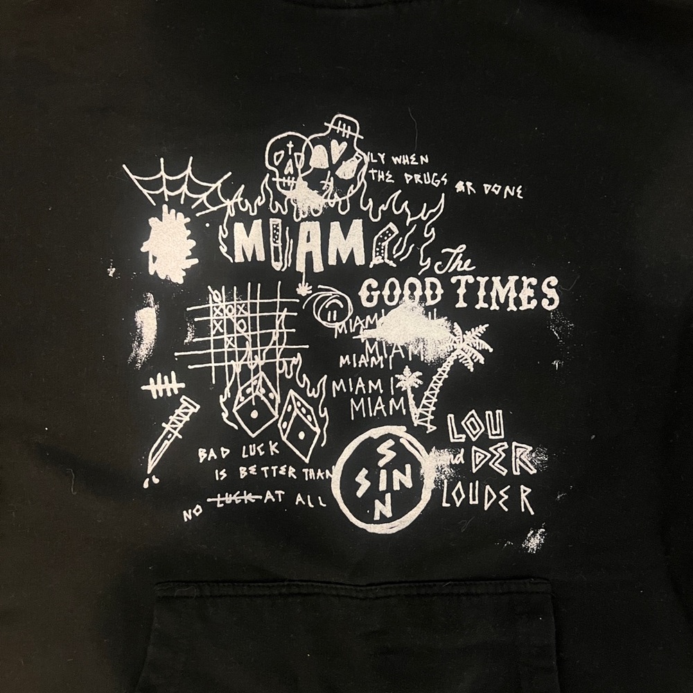 2019 Rolling Loud Hoodie Juice Wrld Last Rolling Loud Gem